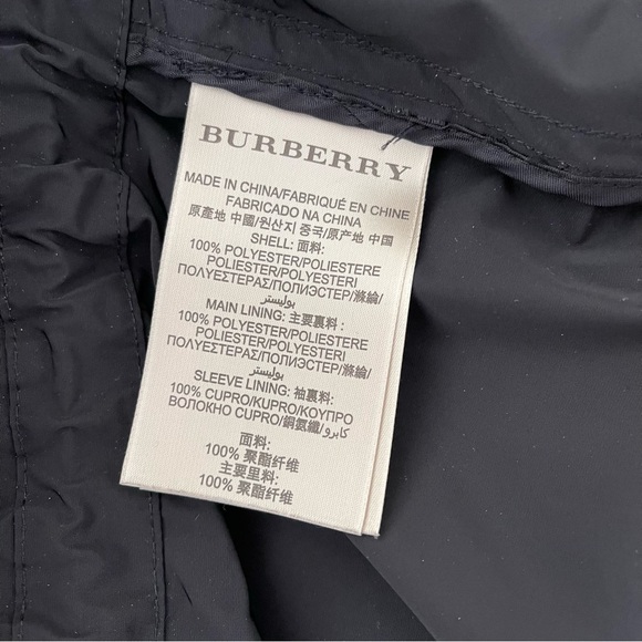 BURBERRY BRIT Utility Nylon Jacket in Black - Picture 9 of 13